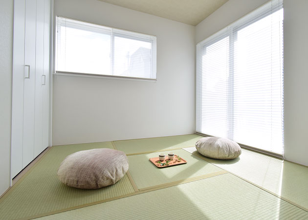 リビングとつながる和室
