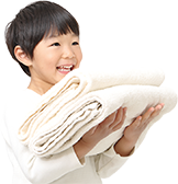 タオルこども