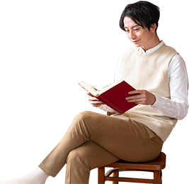 読書男性