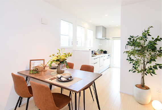 半独立型キッチン