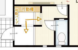 玄関間取り