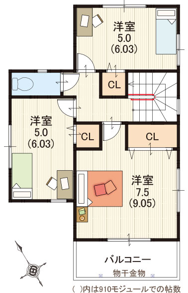 間取り2F