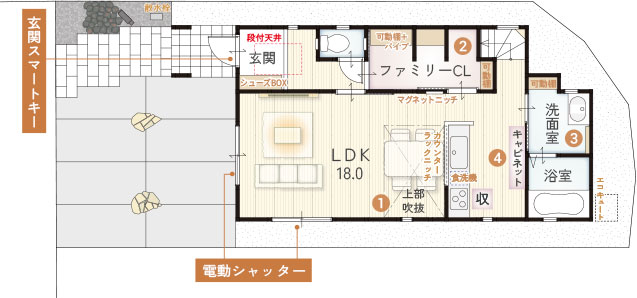 1F間取り