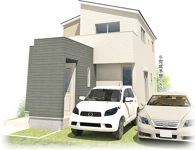 建築中モデル4号地