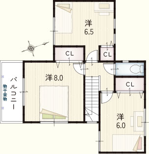 2F間取り