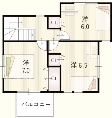 2F間取り